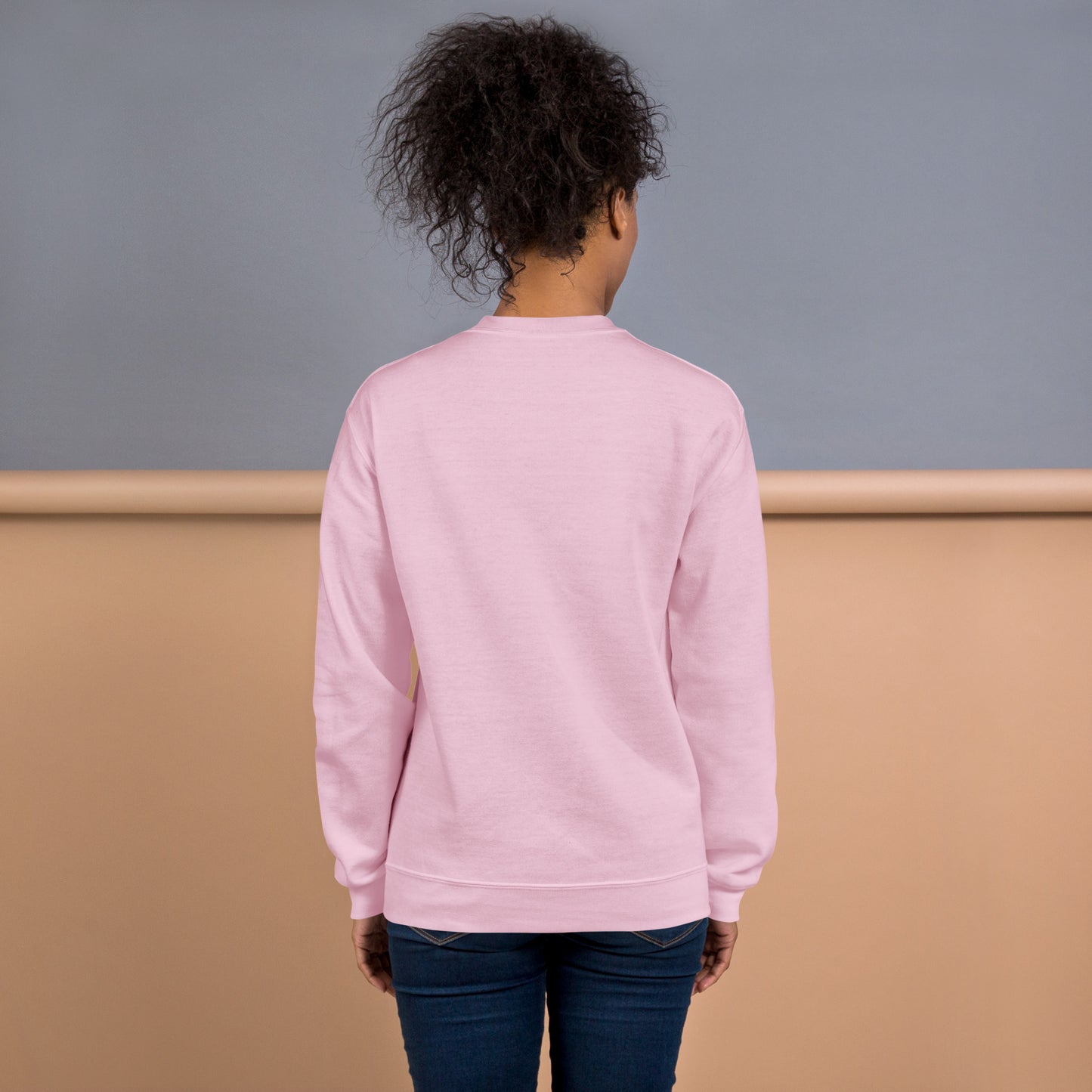 Women’s Sweatshirt - Great Smoky Mountains Adventure - National Park Apparel, light Pink, back side