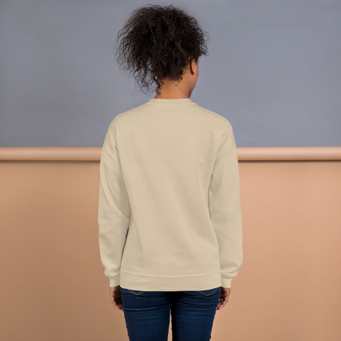 Women’s Sweatshirt - Great Smoky Mountains Adventure - National Park Apparel, sand beige, back side