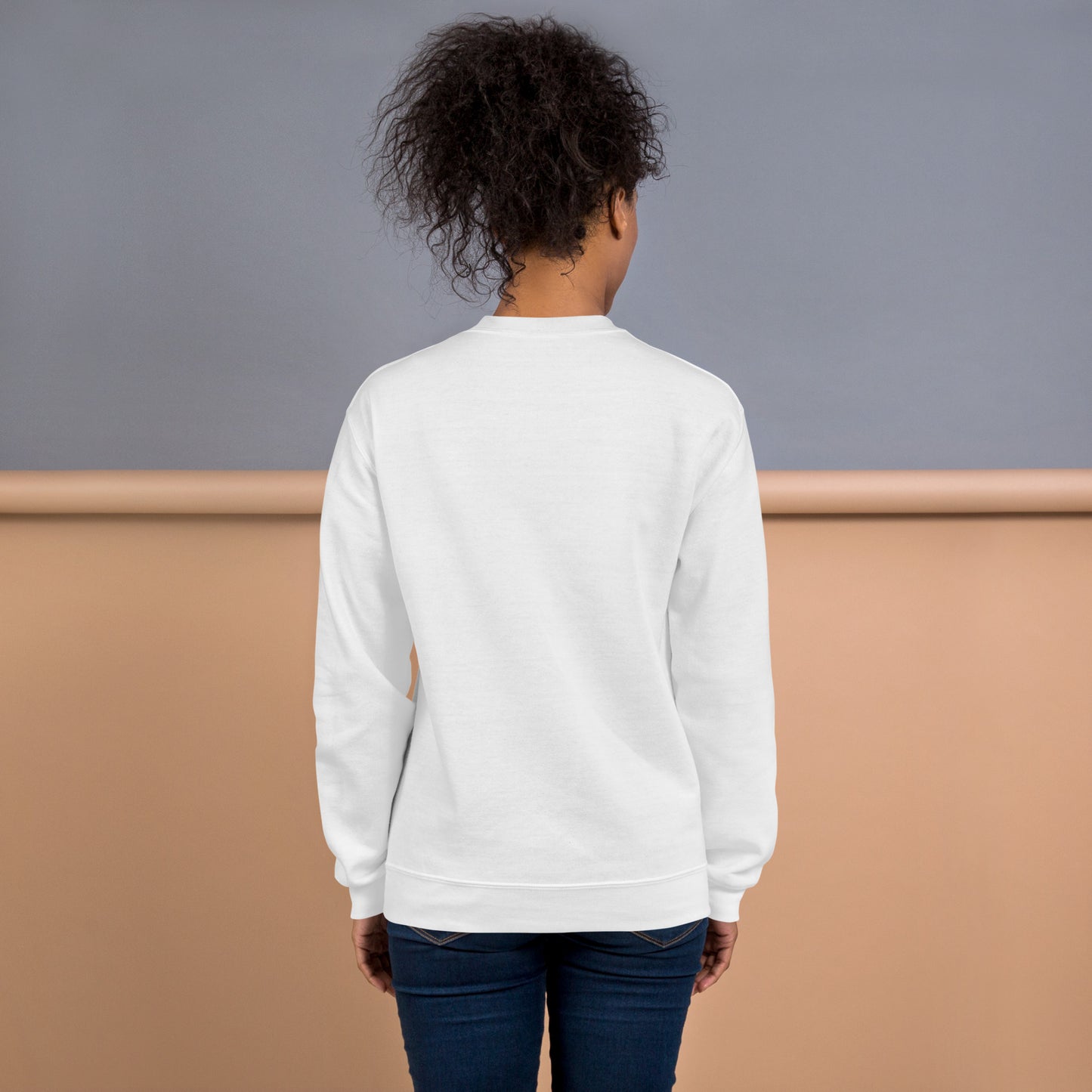 Women’s Sweatshirt - Great Smoky Mountains Adventure - National Park Apparel, White, back side