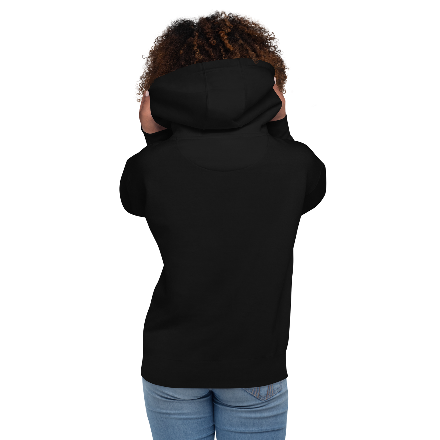 Women’s Hoodie - Friends Who Travel Together Stay Together - Adventure Apparel, Black, Back side