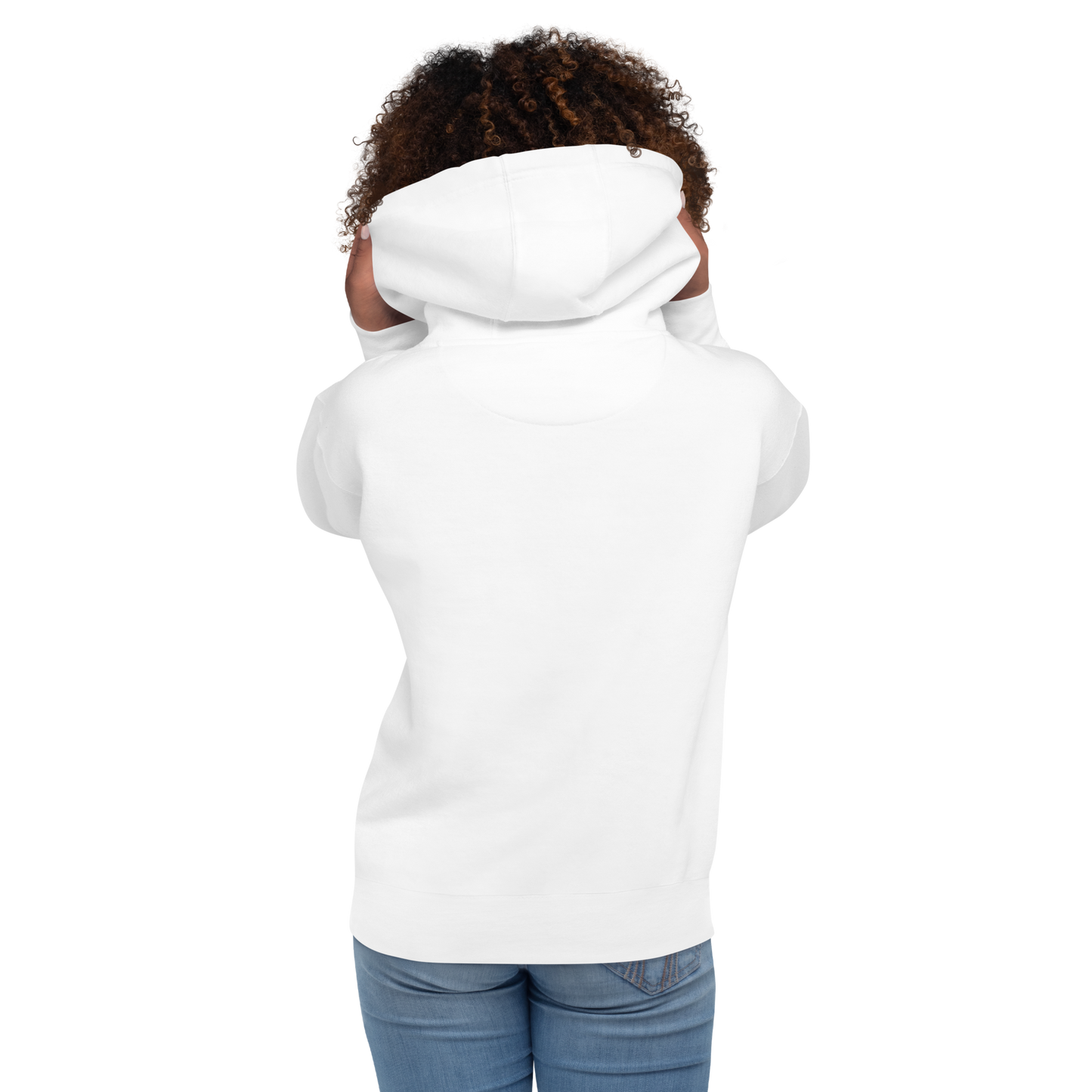 Women’s Hoodie - Friends Who Travel Together Stay Together - Adventure Apparel, White, Back side