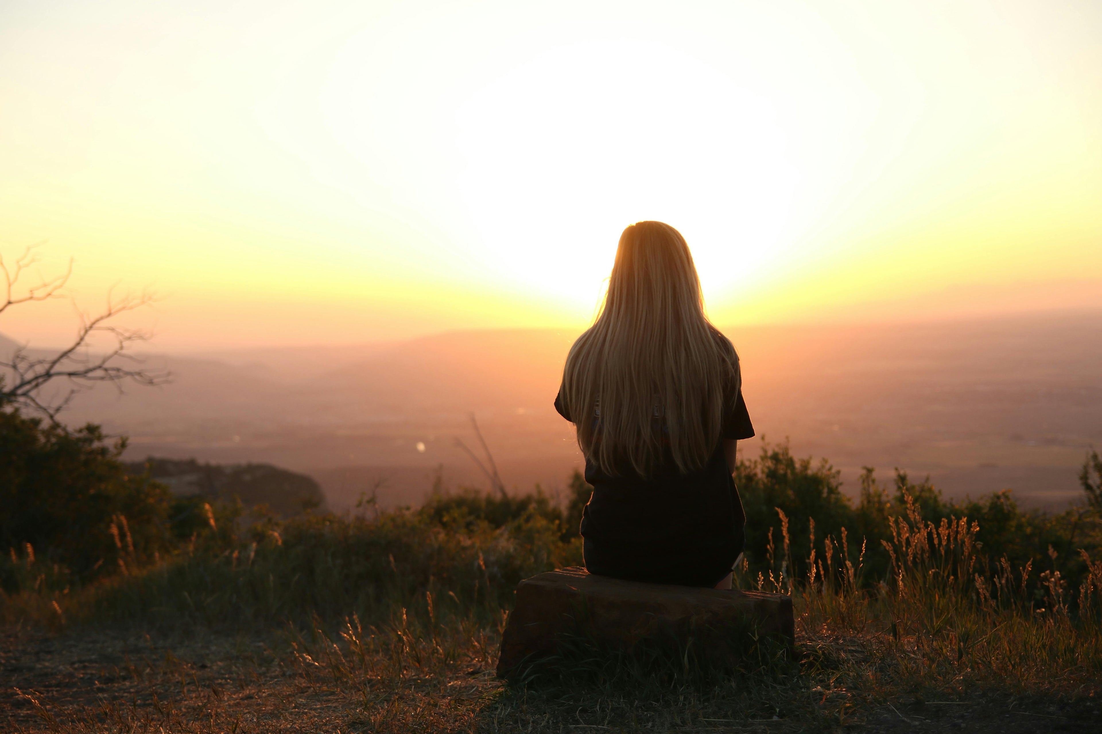 Shop apparel that inspires your adventurous spirit:  versatile, durable and stylish collections for women, men, kids and unisex. Perfect for outdoor adventures and everyday wear, girl looking at the sunset inspired, Brandao Life