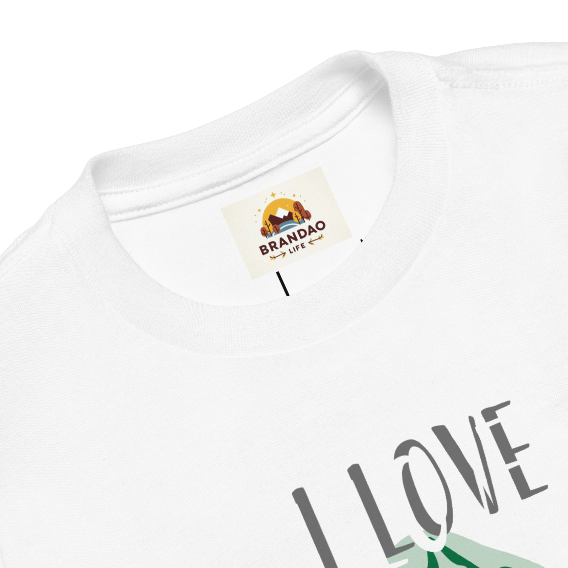 Toddler Short Sleeve Tee - I Love Adventure - Fun and Playful Design, white,product details