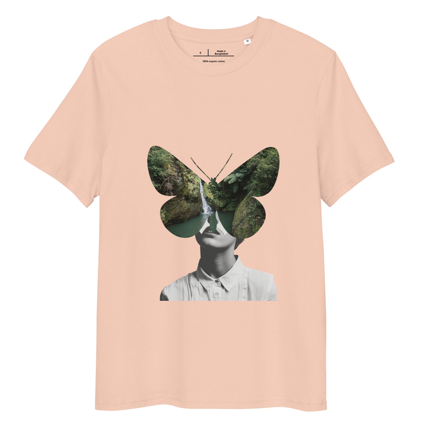 Men’s Organic Cotton T-Shirt – Eco-Friendly Comfort for Everyday Wear fraiche, full body, front